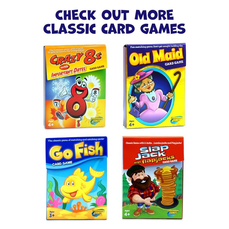 Continuum Games Old Maid Classic Card Game - Children Ages 4 & Up - Image 5
